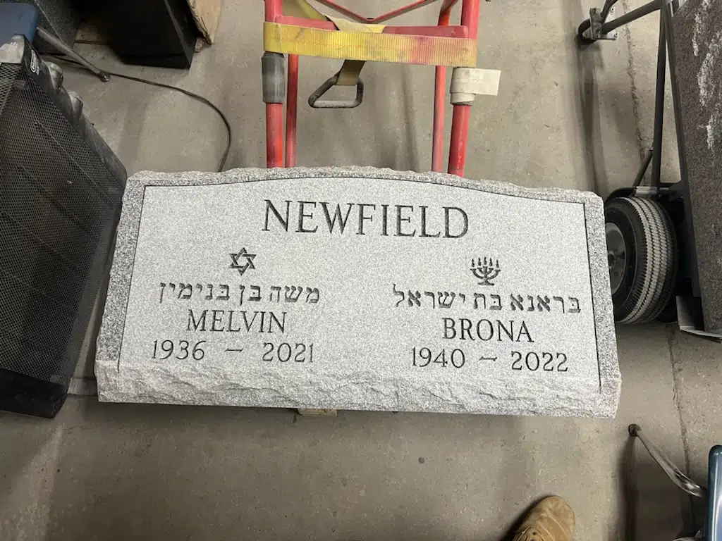 Granite Tombstone Shapes Guide hand-carved by Tombstone Shape Guide in NJ — image 3