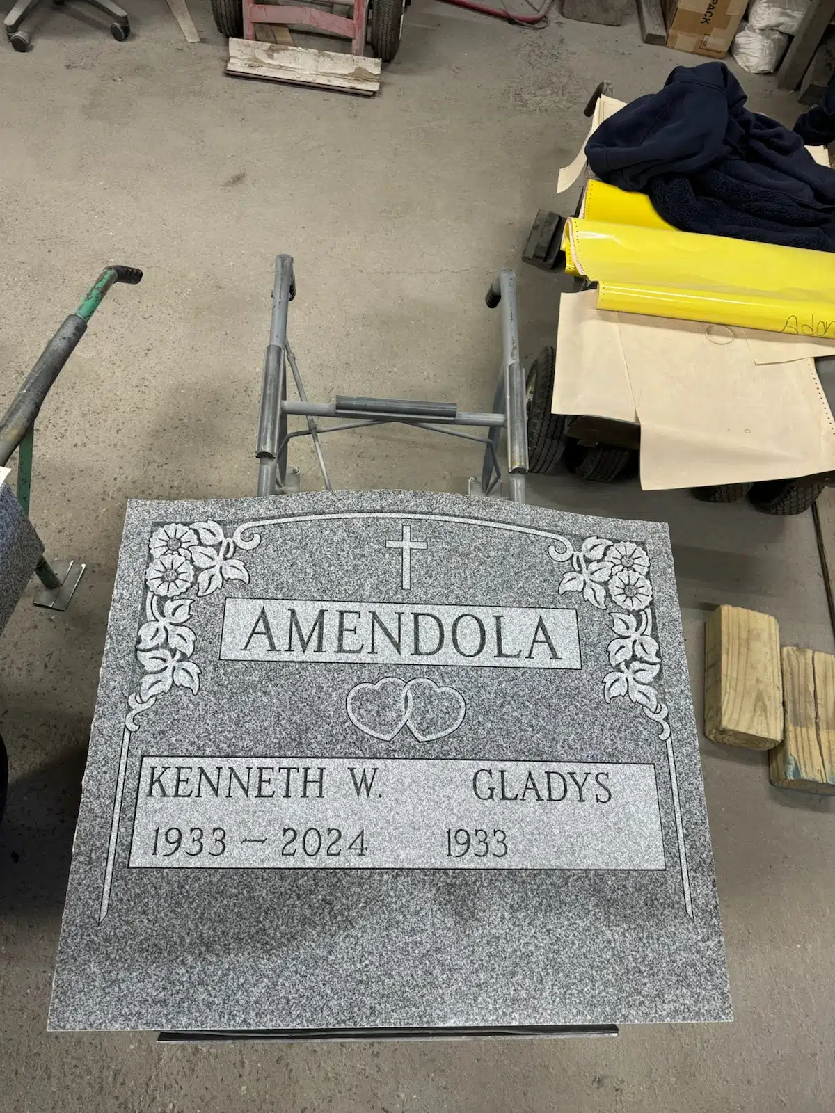 Granite Tombstone Shapes Guide hand-carved by Tombstone Shape Guide in NJ — image 2